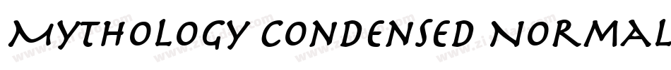 Mythology Condensed Normal字体转换